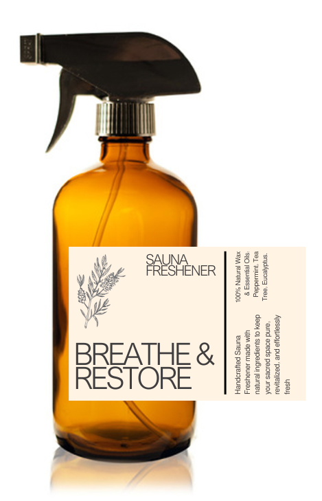 32oz Sauna Cleaner Spray - Breath & Restore