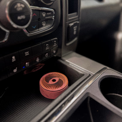 Car Air Freshener (Cedar Diffuser + Oil Refill)