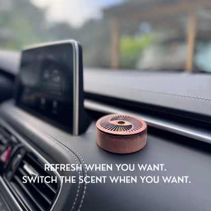 Unscented Car Freshener | Aromatic Cedar Car Diffuser
